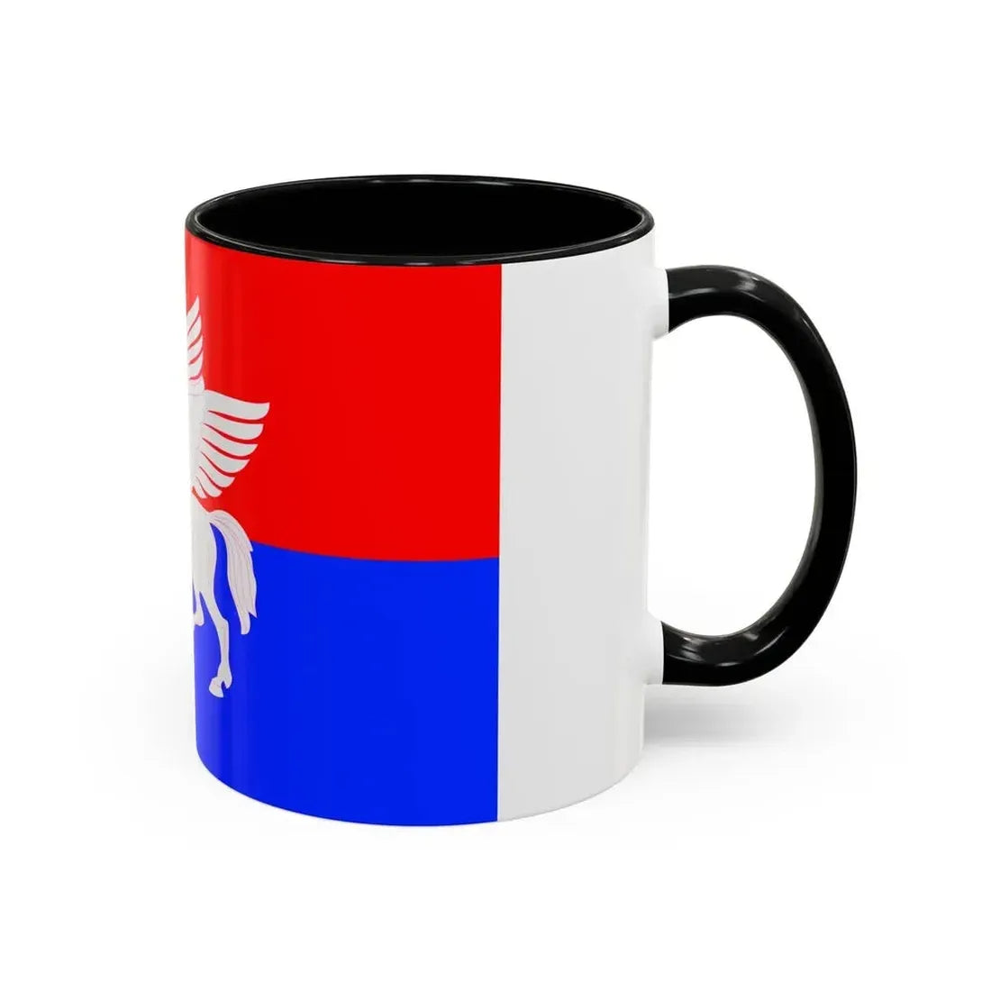 Flag of Telavi Georgia - Accent Coffee Mug - Go Mug Yourself