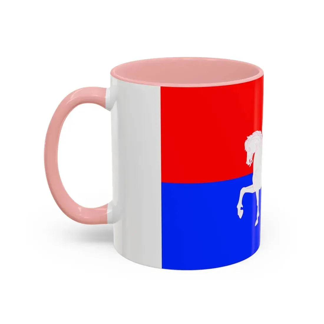 Flag of Telavi Georgia - Accent Coffee Mug - Go Mug Yourself
