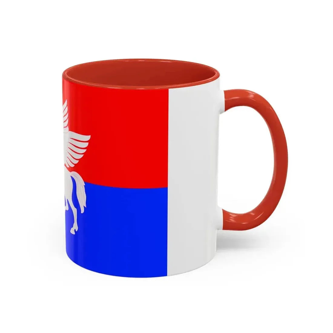 Flag of Telavi Georgia - Accent Coffee Mug - Go Mug Yourself