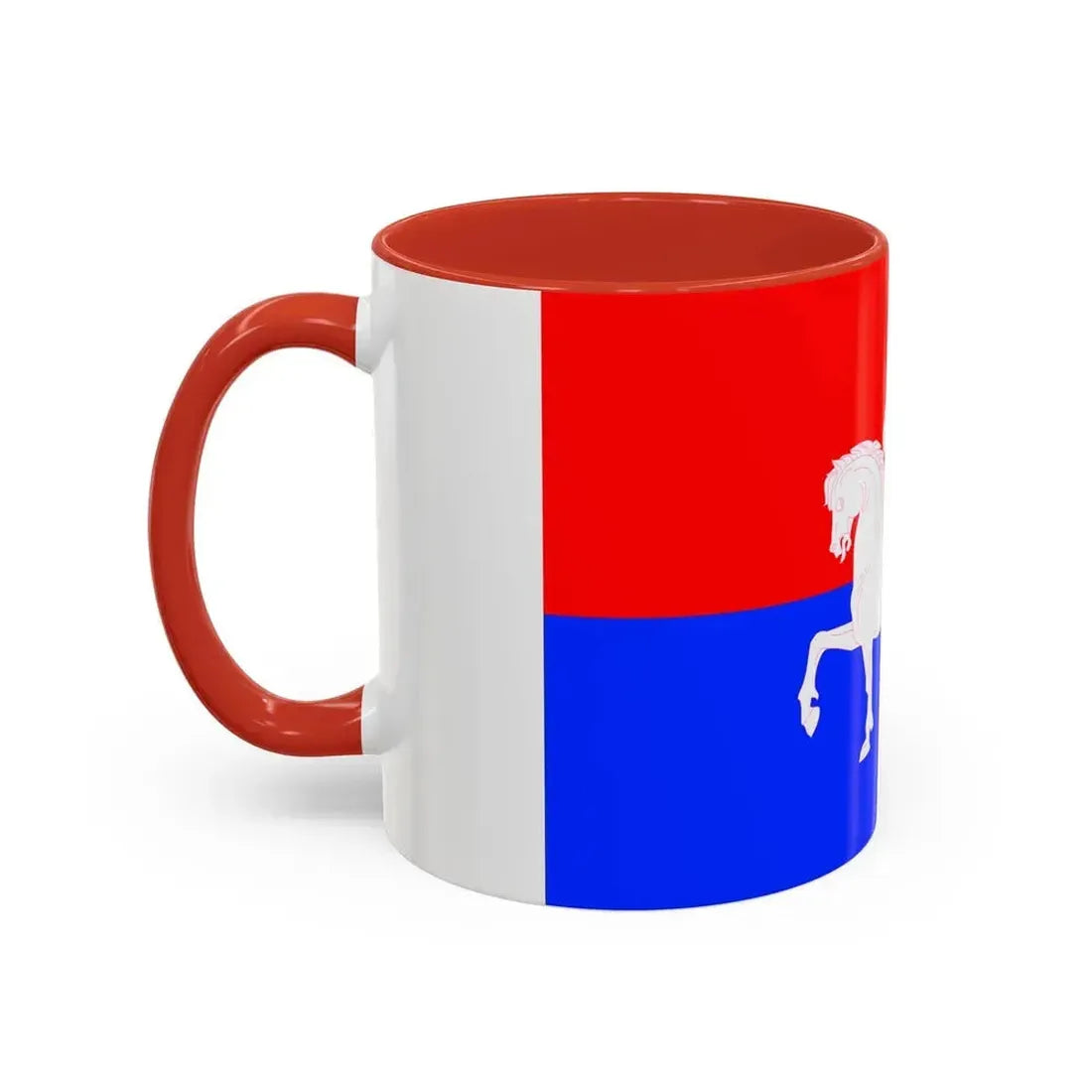 Flag of Telavi Georgia - Accent Coffee Mug - Go Mug Yourself