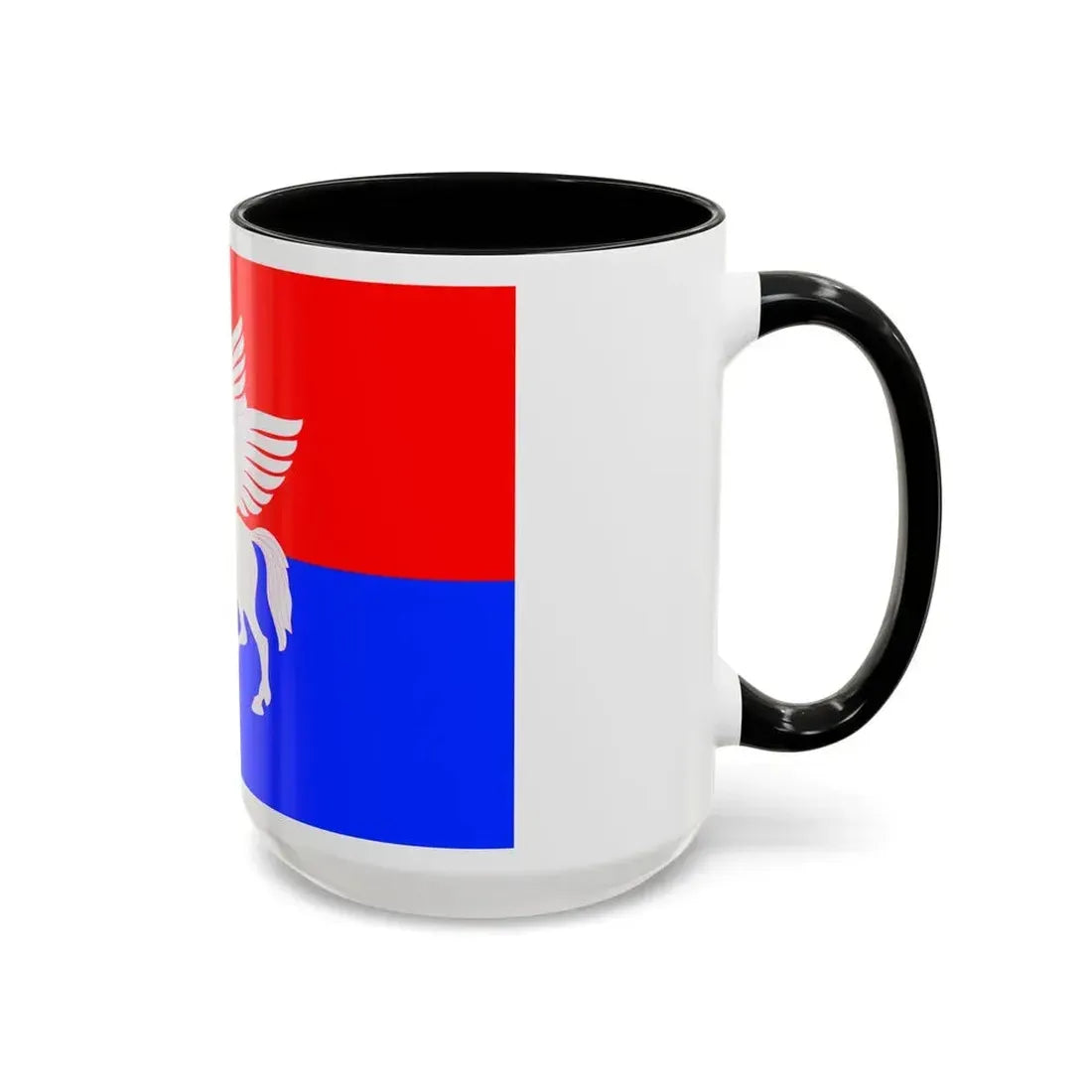 Flag of Telavi Georgia - Accent Coffee Mug - Go Mug Yourself