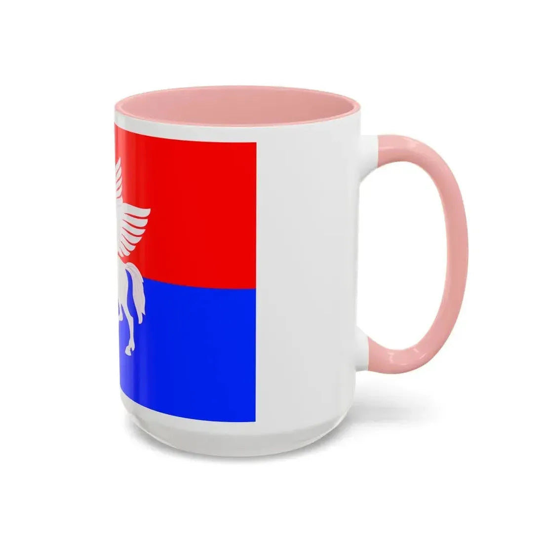 Flag of Telavi Georgia - Accent Coffee Mug - Go Mug Yourself