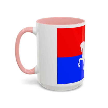 Flag of Telavi Georgia - Accent Coffee Mug - Go Mug Yourself