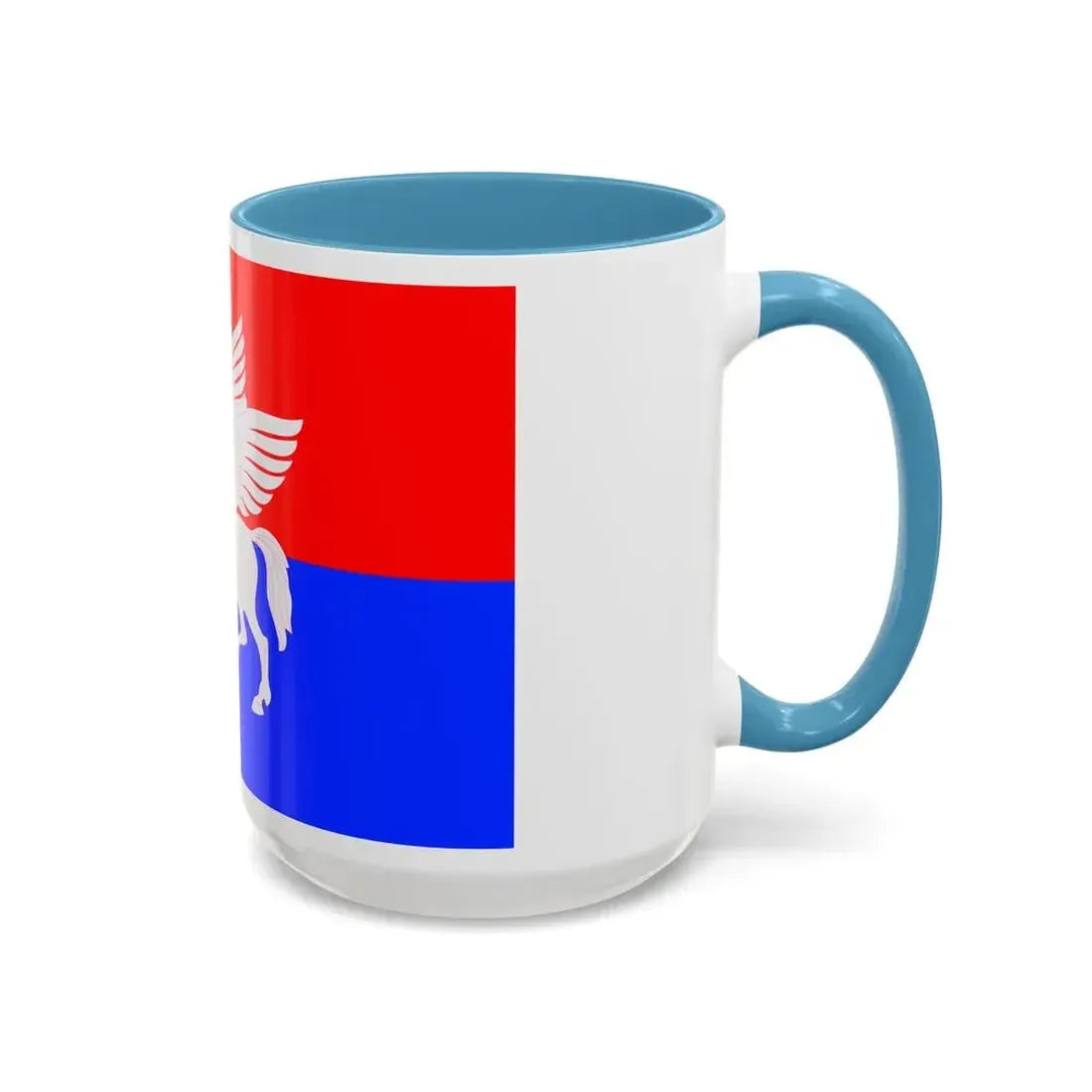 Flag of Telavi Georgia - Accent Coffee Mug - Go Mug Yourself