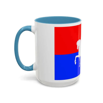 Flag of Telavi Georgia - Accent Coffee Mug - Go Mug Yourself