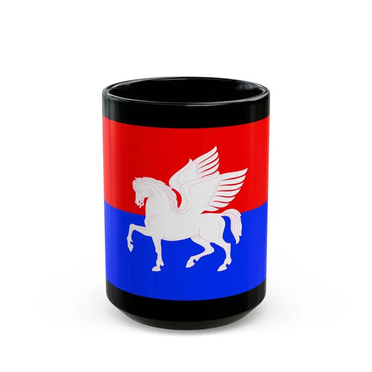 Flag of Telavi Georgia - Black Coffee Mug 15oz - Go Mug Yourself