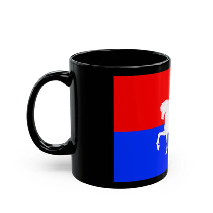 Flag of Telavi Georgia - Black Coffee Mug-Go Mug Yourself