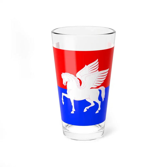 Flag of Telavi Georgia - Pint Glass 16oz 16oz - Go Mug Yourself