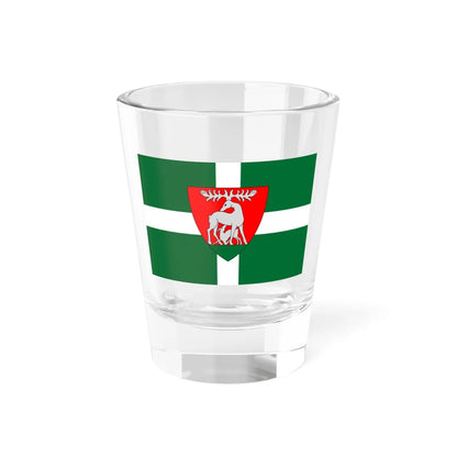 Flag of Telki (Hungary) Shot Glass 1.5oz 1.5oz - Go Mug Yourself