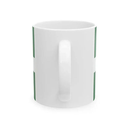 Flag of Telki (Hungary) White Coffee Mug - Go Mug Yourself