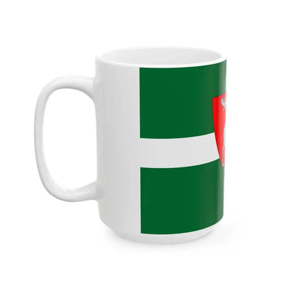 Flag of Telki (Hungary) White Coffee Mug - Go Mug Yourself