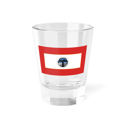 Flag of Tempe Arizona 1971-1987 (United States) Shot Glass 1.5oz 1.5oz - Go Mug Yourself