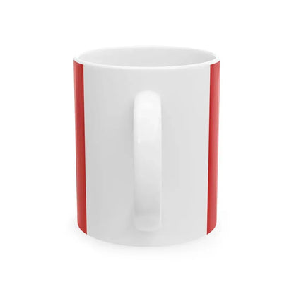 Flag of Tempe Arizona 1971-1987 (United States) White Coffee Mug - Go Mug Yourself