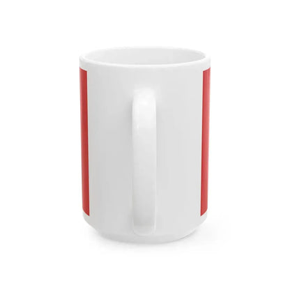 Flag of Tempe Arizona 1971-1987 (United States) White Coffee Mug - Go Mug Yourself