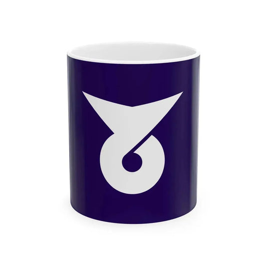 Flag of Tendo Yamagata (Japan) White Coffee Mug 11oz - Go Mug Yourself