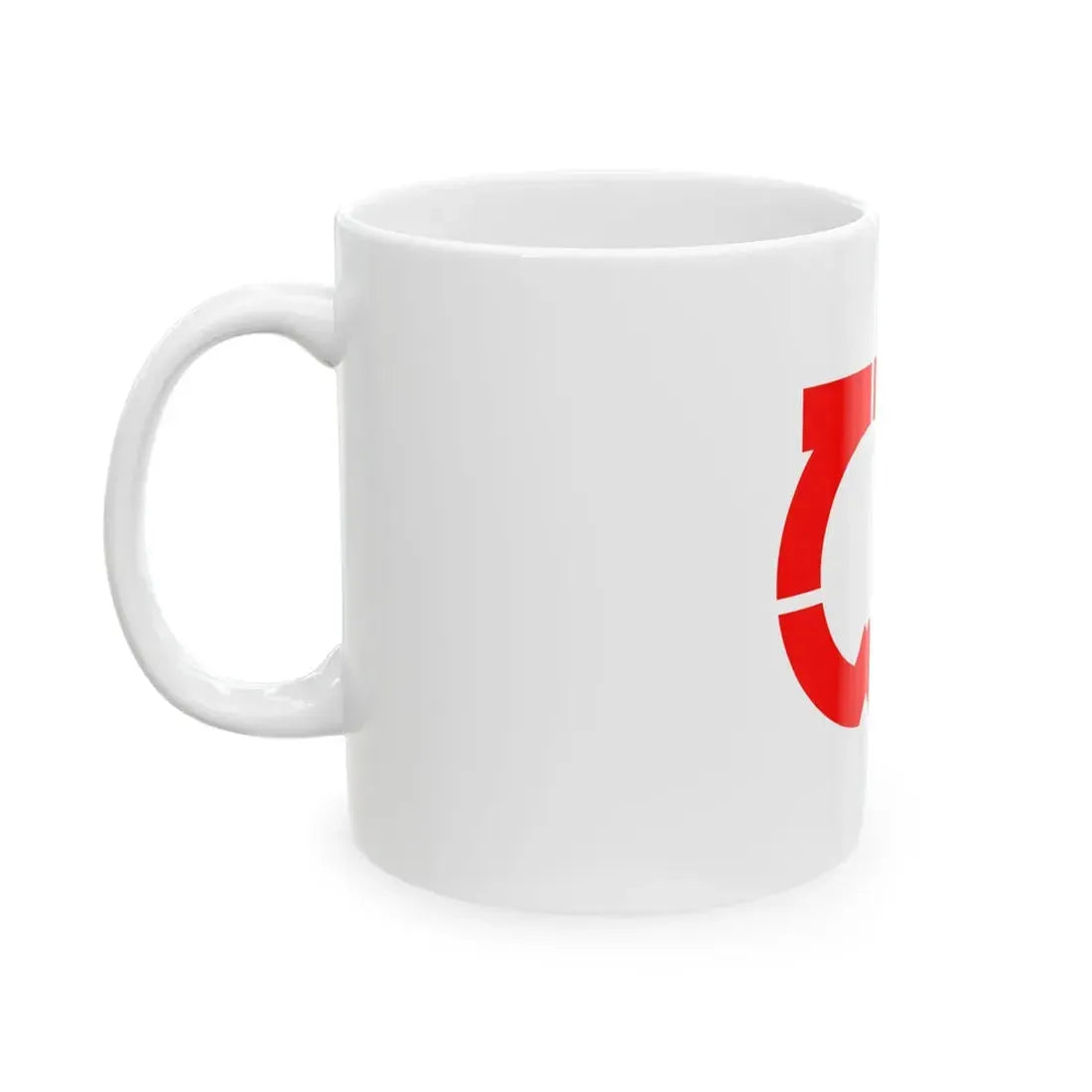 Flag of Tenei Fukushima (Japan) White Coffee Mug - Go Mug Yourself