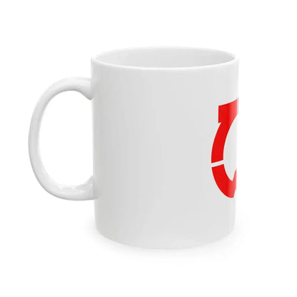 Flag of Tenei Fukushima (Japan) White Coffee Mug - Go Mug Yourself