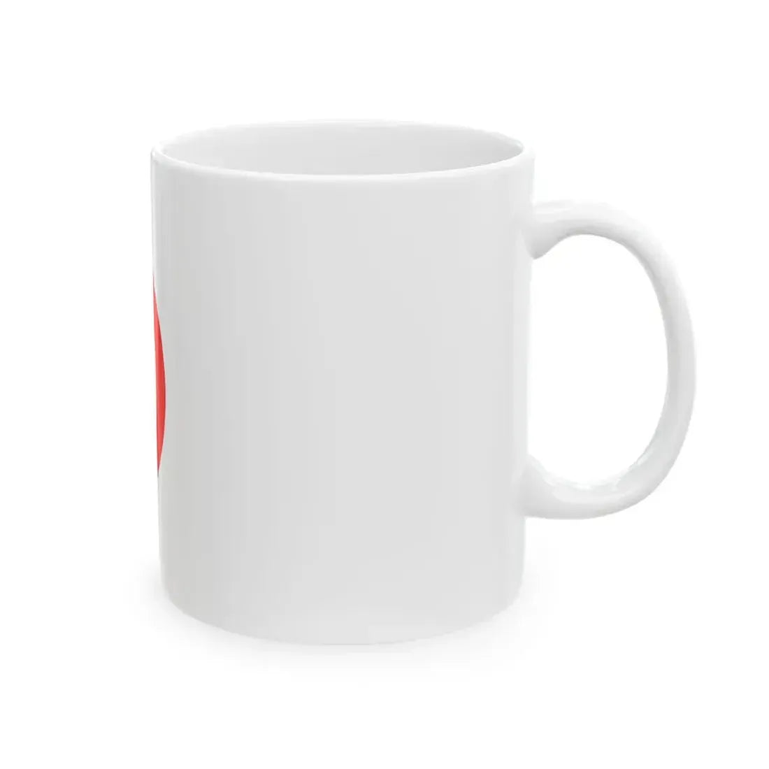 Flag of Tenei Fukushima (Japan) White Coffee Mug - Go Mug Yourself