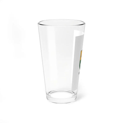 Flag of Tengelic vertical (Hungary) Pint Glass 16oz - Go Mug Yourself