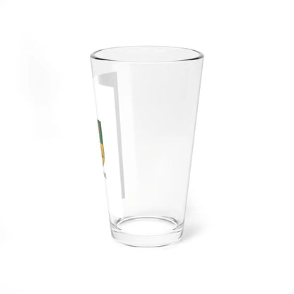 Flag of Tengelic vertical (Hungary) Pint Glass 16oz - Go Mug Yourself