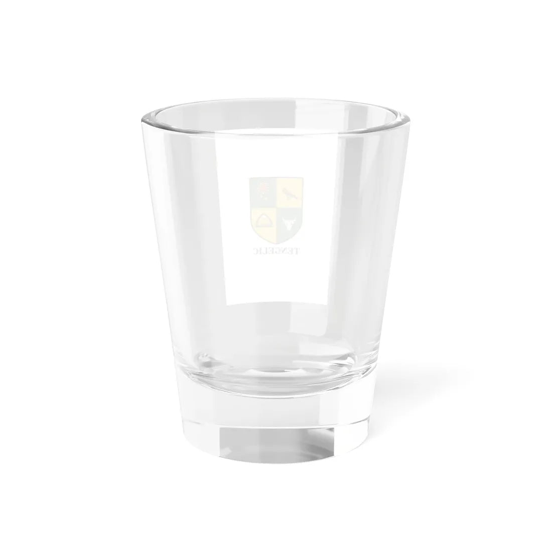 Flag of Tengelic vertical (Hungary) Shot Glass 1.5oz - Go Mug Yourself