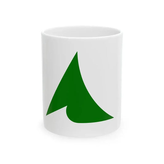 Flag of Tenkawa Nara (Japan) White Coffee Mug 11oz - Go Mug Yourself