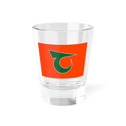 Flag of Tenryu Nagano (Japan) Shot Glass 1.5oz 1.5oz - Go Mug Yourself