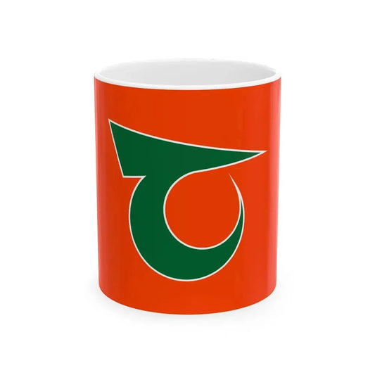 Flag of Tenryu Nagano (Japan) White Coffee Mug 11oz - Go Mug Yourself