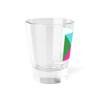 Flag of Teofipolskiy Raion in Khmelnytsky Oblast (Ukraine) Shot Glass 1.5oz - Go Mug Yourself