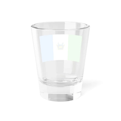 Flag of Tequixquiac alternative version 1 (Mexico) Shot Glass 1.5oz - Go Mug Yourself