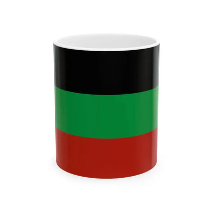 Flag of Terek Cossacks (Russia) White Coffee Mug 11oz - Go Mug Yourself