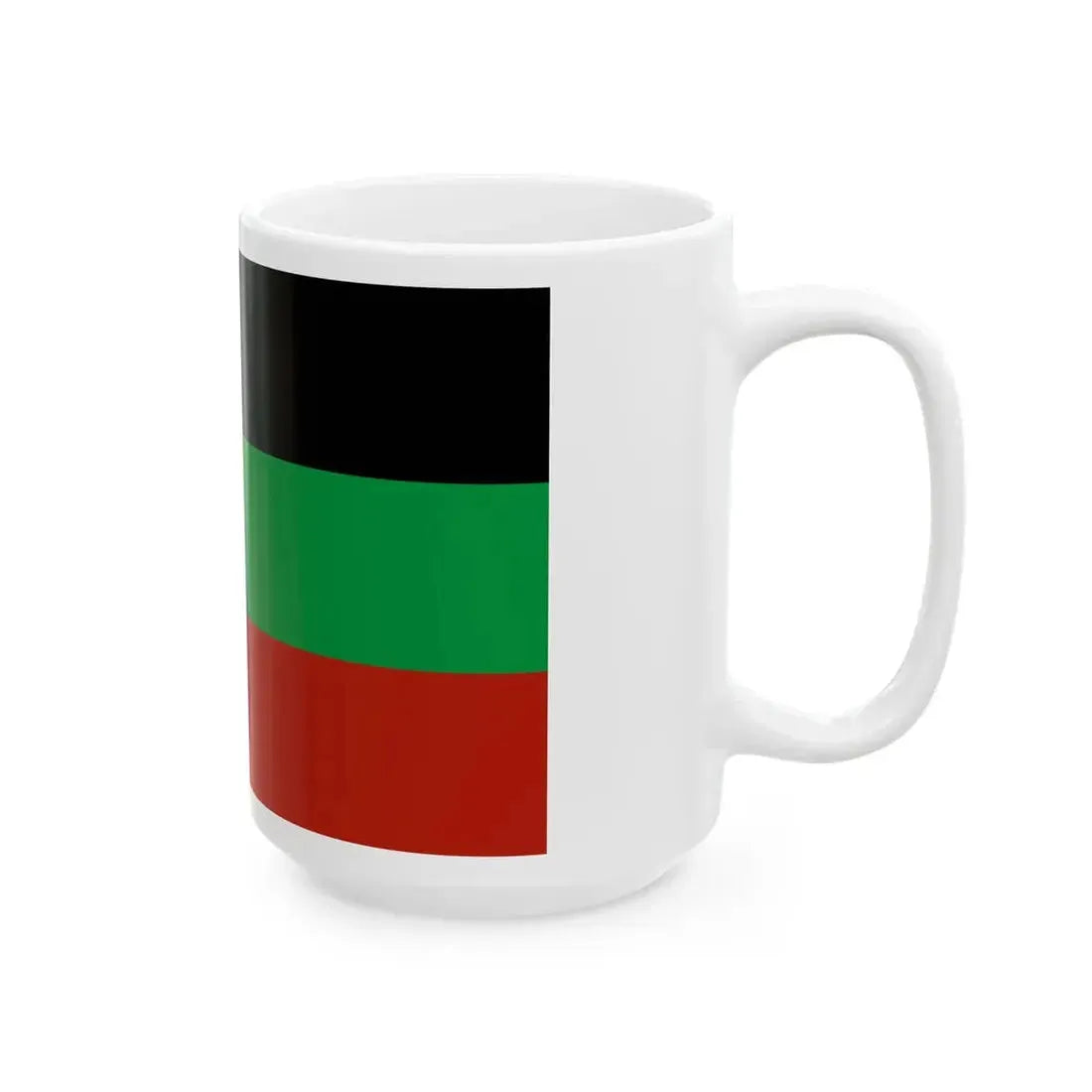 Flag of Terek Cossacks (Russia) White Coffee Mug - Go Mug Yourself