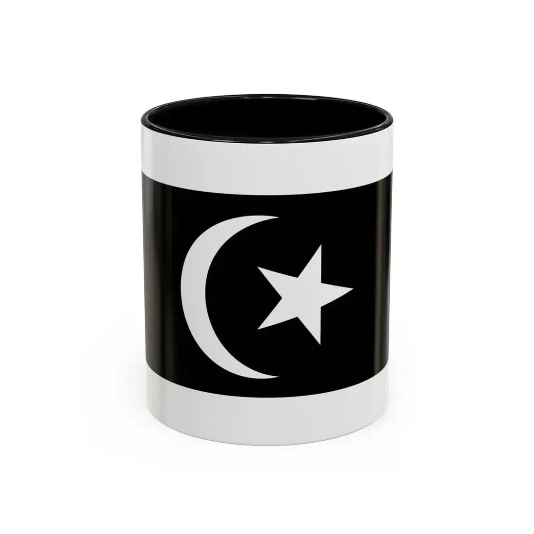 Flag of Terengganu Malaysia - Accent Coffee Mug 11oz Black - Go Mug Yourself