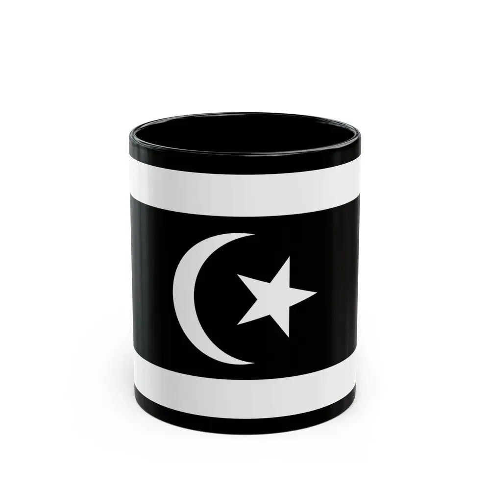 Flag of Terengganu Malaysia - Black Coffee Mug 11oz - Go Mug Yourself