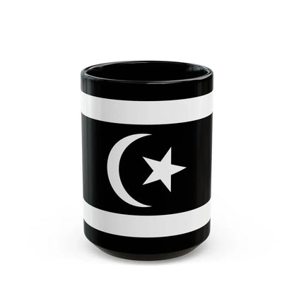 Flag of Terengganu Malaysia - Black Coffee Mug 15oz - Go Mug Yourself