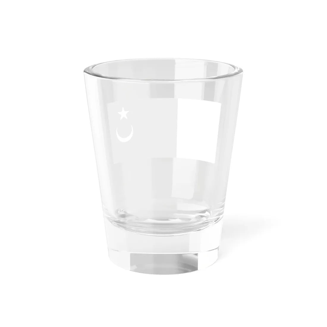 Flag of Terengganu pre 1953 (Malaysia) Shot Glass 1.5oz - Go Mug Yourself