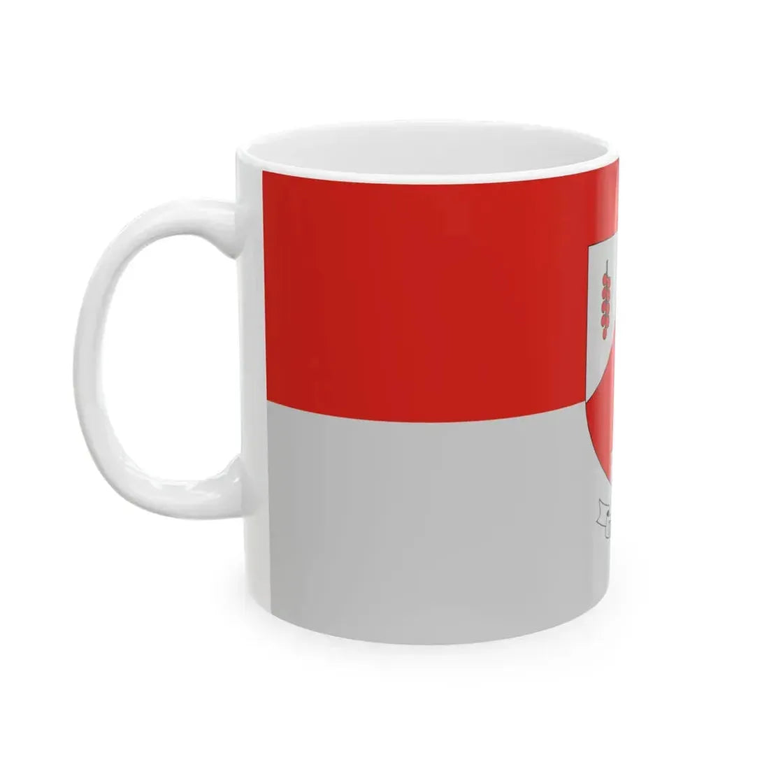 Flag of Tereske (Hungary) White Coffee Mug - Go Mug Yourself
