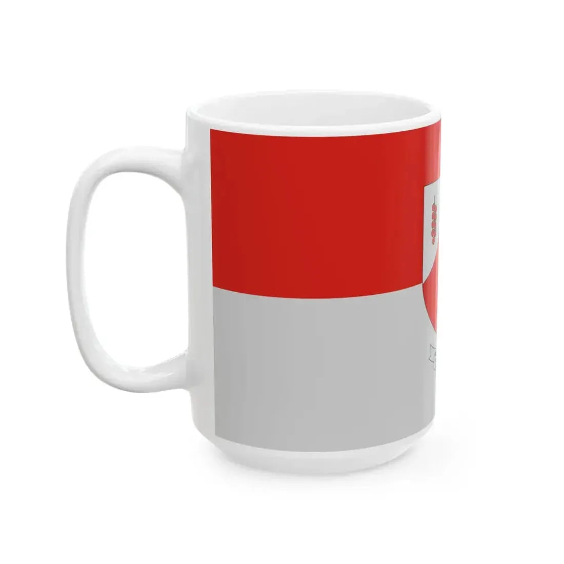 Flag of Tereske (Hungary) White Coffee Mug - Go Mug Yourself