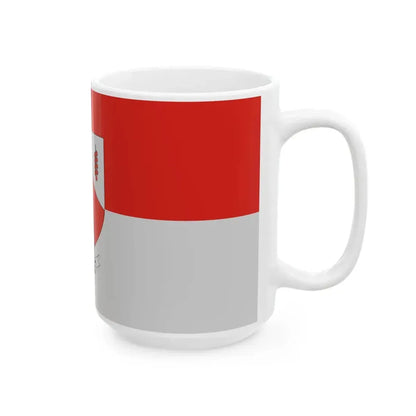 Flag of Tereske (Hungary) White Coffee Mug - Go Mug Yourself