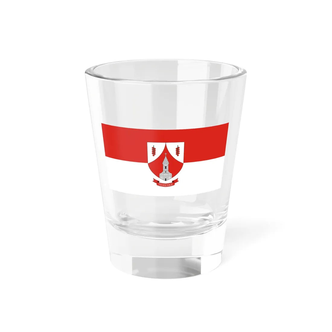 Flag of Tereske variant (Hungary) Shot Glass 1.5oz 1.5oz - Go Mug Yourself