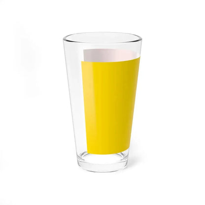 Flag of Termoli (Italy) Pint Glass 16oz - Go Mug Yourself