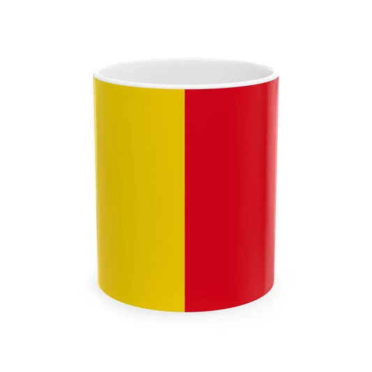 Flag of Termoli (Italy) White Coffee Mug 11oz - Go Mug Yourself