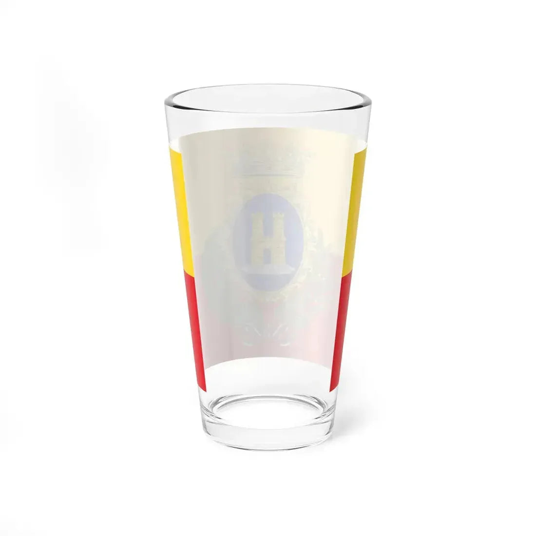 Flag of Termoli Variant (Italy) Pint Glass 16oz - Go Mug Yourself