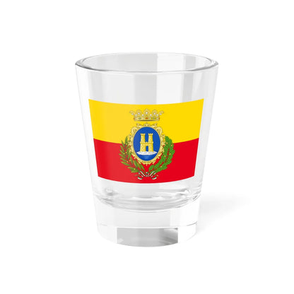 Flag of Termoli Variant (Italy) Shot Glass 1.5oz 1.5oz - Go Mug Yourself