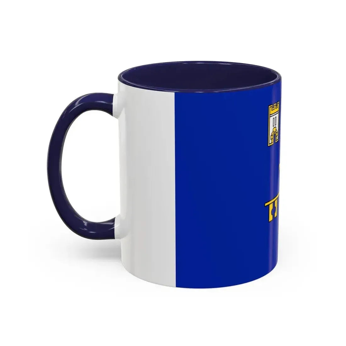 Flag of Ternopil Oblast Ukraine - Accent Coffee Mug - Go Mug Yourself