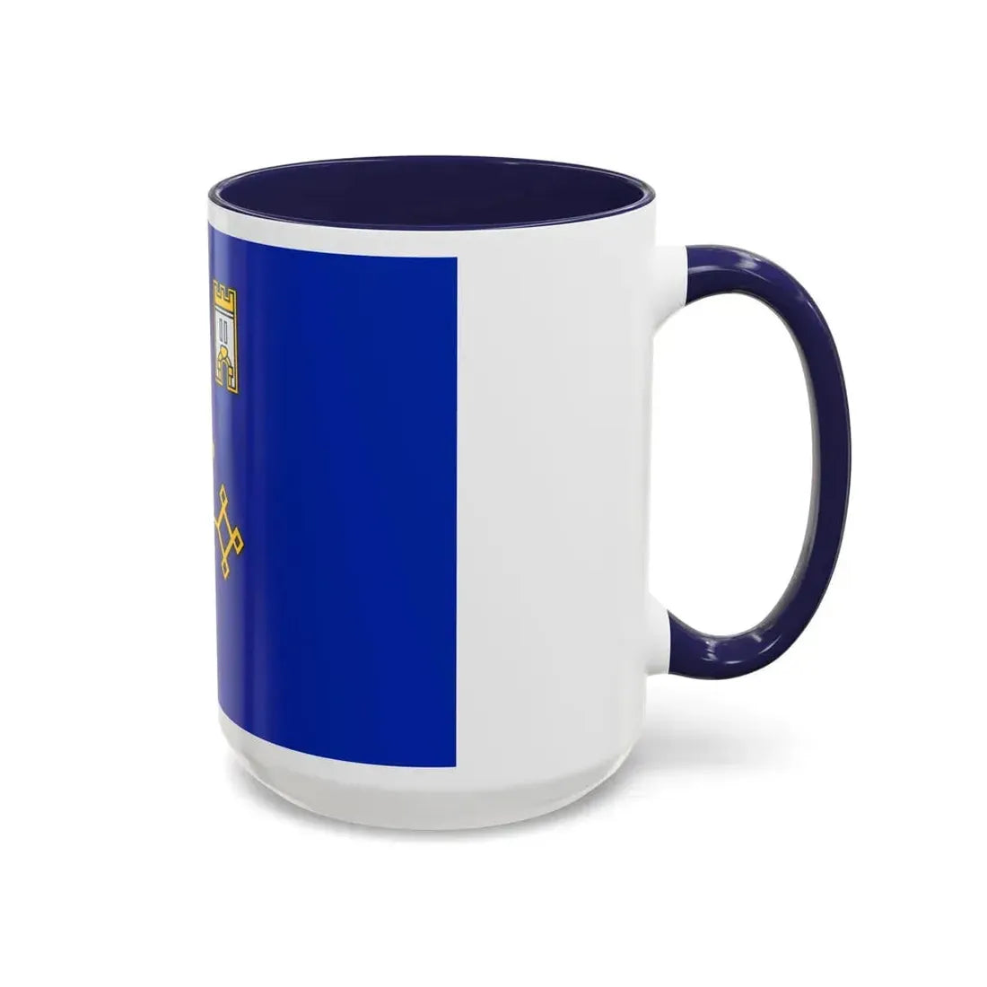 Flag of Ternopil Oblast Ukraine - Accent Coffee Mug - Go Mug Yourself