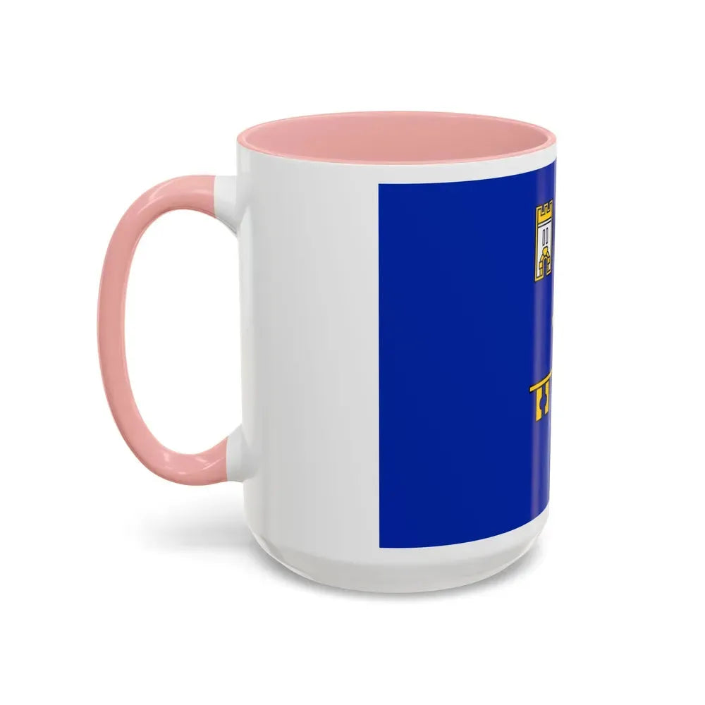 Flag of Ternopil Oblast Ukraine - Accent Coffee Mug - Go Mug Yourself