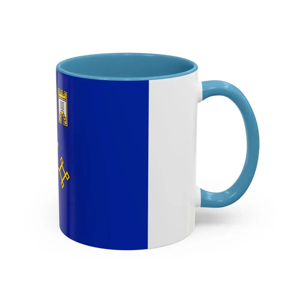 Flag of Ternopil Oblast Ukraine - Accent Coffee Mug - Go Mug Yourself