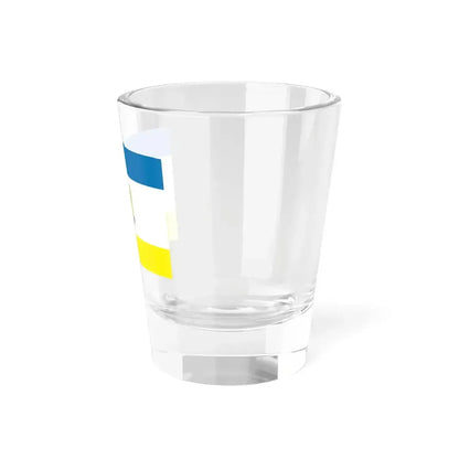 Flag of Ternopil Ukraine - Shot Glass 1.5oz - Go Mug Yourself