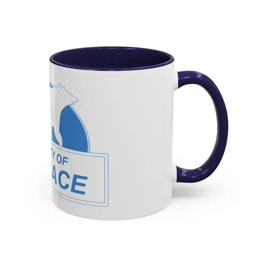 Flag of Terrace British Columbia Canada - Accent Coffee Mug - Go Mug Yourself